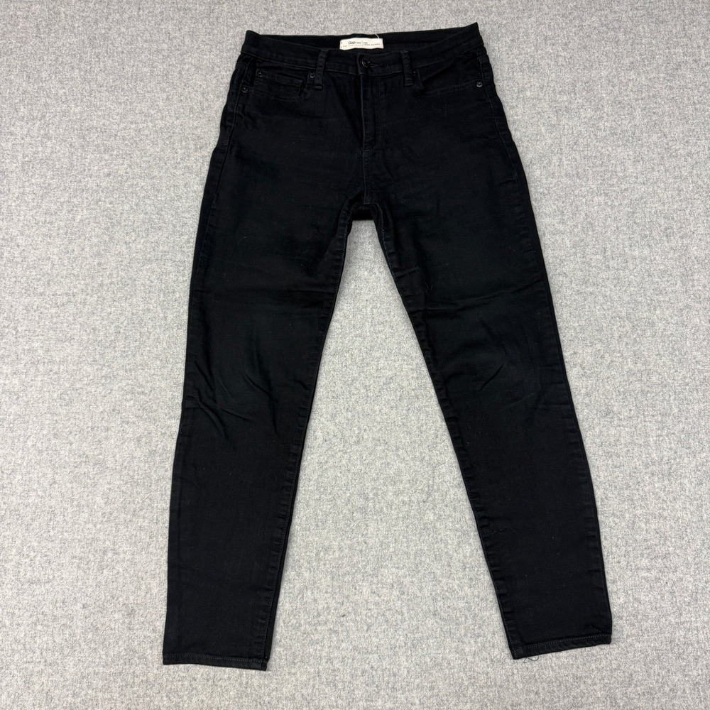 Gap | True Skinny Jeans | 29S | Black | 1969 Stretch Denim Pants Short Length